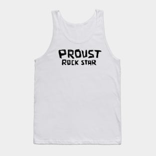 Rock Star: Proust, French Writer Marcel Proust Tank Top